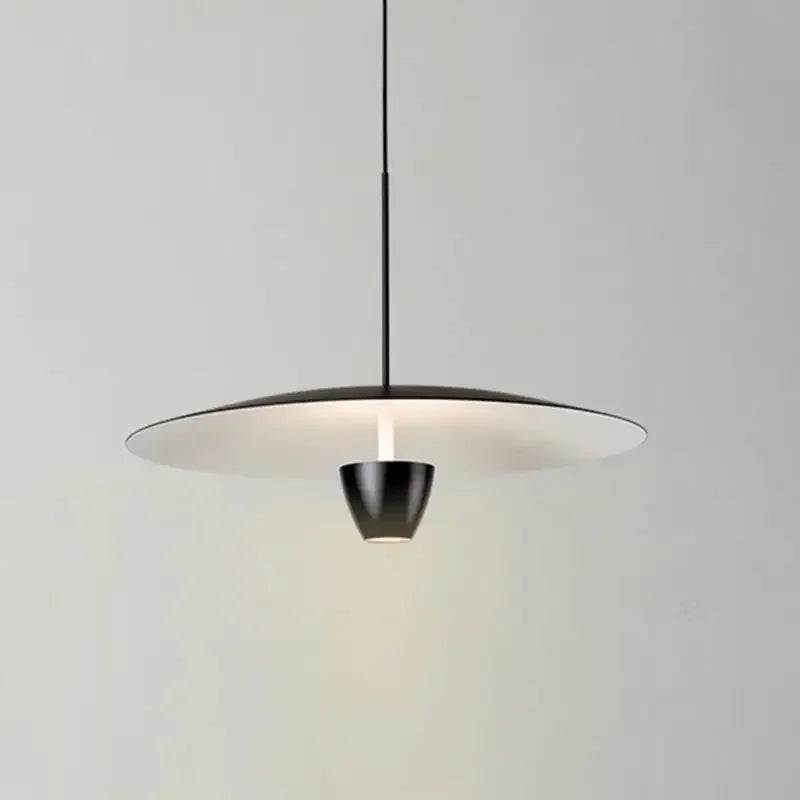 DecorBites™ Black LED Hanging Light for Modern Spaces