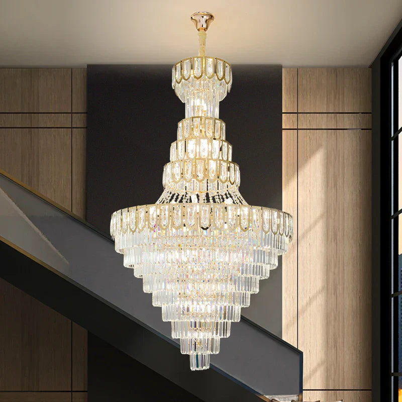 DecorBites™ ثريا كريستالية أنيقة لديكور غرفة المعيشة الفاخرة