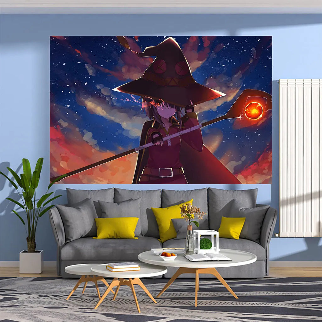 DecorBites™ Anime Tapestry Wall Hanging for Teenage Bedroom or Dorm Decor