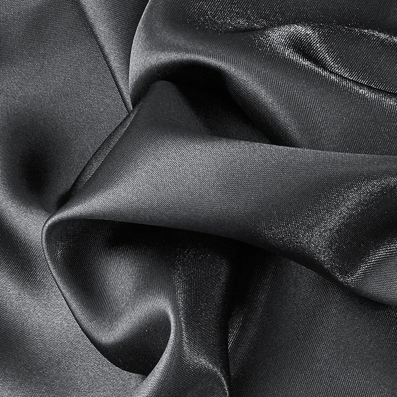 DecorBites™ Imitation Silk Elastic Band Pillowcase Queen King Size Smooth Satin Luxury Bedding