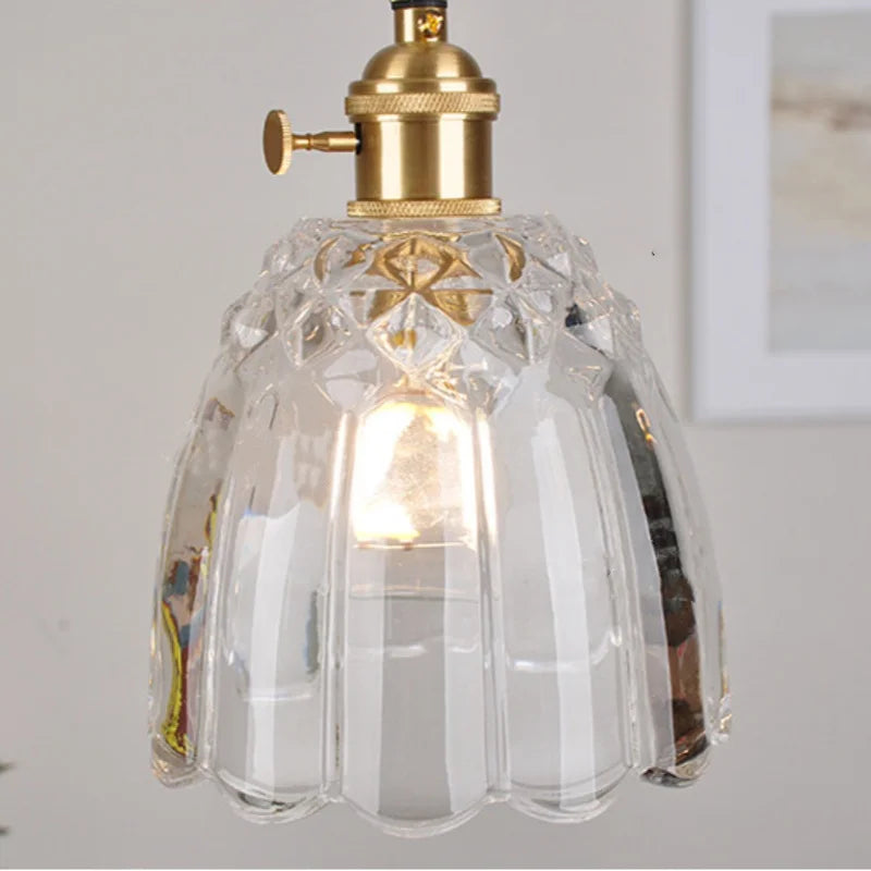 DecorBites™ Glass Knob LED Pendant Lamp for Living Room, Restaurant, Coffee - Nordic Modern Design