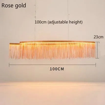 ثريا شرابات LED من ديكور بايتس™: إضاءة عصرية قابلة للتعتيم لغرفة المعيشة والفندق والردهة