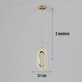 ثريا معلقة LED من DecorBites™ لغرفة الطعام والمطاعم والبارات والمصابيح الفنية المزخرفة