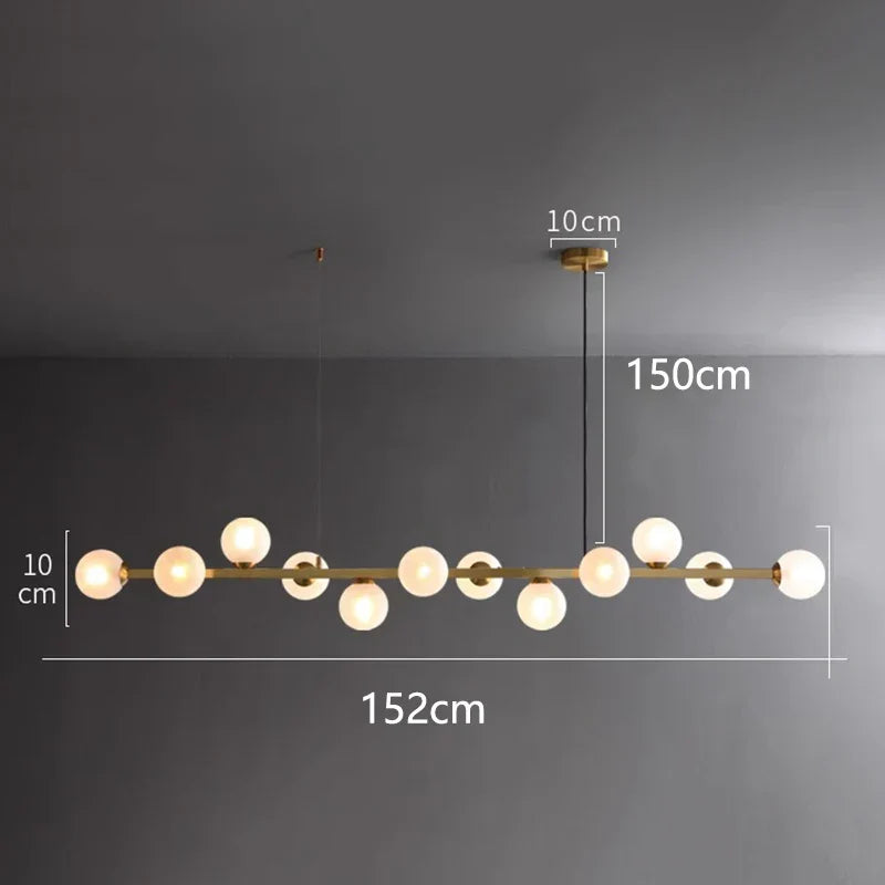 ثريات DecorBites™ LED المتدلية لإضاءة غرف المعيشة والطعام العصرية