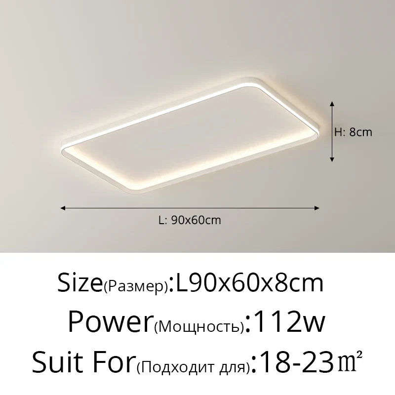 ثريا سقف LED DecorBites™ لغرفة المعيشة والمطبخ وغرفة الطعام وغرفة الدراسة، إضاءة داخلية عصرية