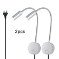 DecorBites™ LED Wall Light Reading Lamp 2pcs/Lot 3W 3000K 4000K 6000K Gooseneck Task Lighting