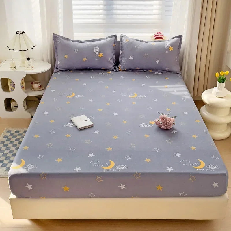 ملايات سرير DecorBites™ السميكة ذات الطراز الياباني لسرير بحجم كوين/كينج