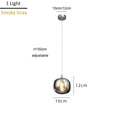 DecorBites™ Crystal LED Chandelier: Modern Staircase Pendant Light for Stylish Home Decor