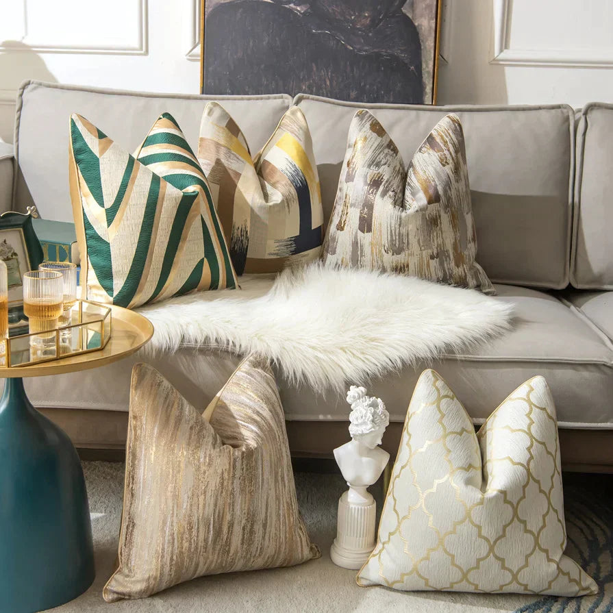 DecorBites™ Luxe Decor Cushion Cover Collection - High Quality Sofa Pillowcase for Living Room