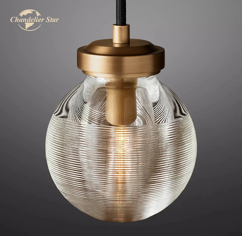 DecorBites™ Crystal Pearl LED Chandelier for Bedroom Dining Kitchen - Modern Small Hanging Pendant Light Fixtures