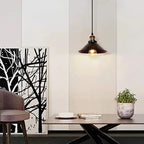 Black Vintage Multi-Head Metal Pendant Light