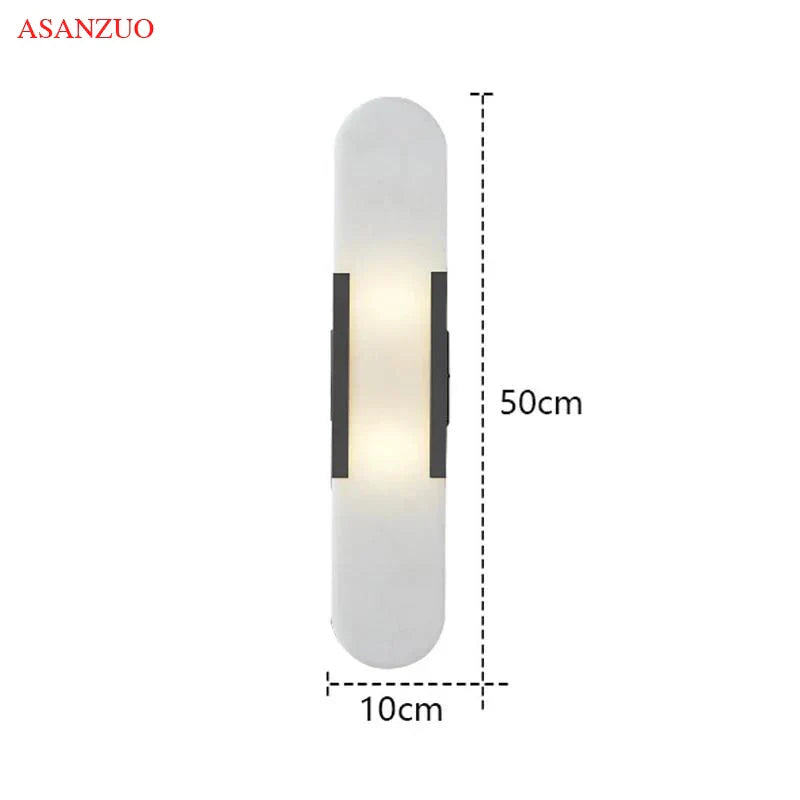 Appliques murales en pierre de jade DecorBites™ pour la décoration de chambres à coucher, de salons et d'hôtels