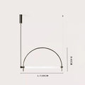 Minimalist Chrome Alloy LED Pendant Light