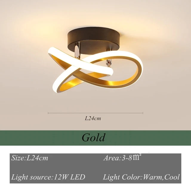DecorBites™ Gold Ring Chandeliers for Modern Dining Room Luxury Bedroom Lighting