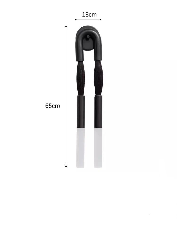 DecorBites™ Designer Tassel U-Shaped Wall Lamp - Gold/Silver/Black Metal - Hotel Living Corridor