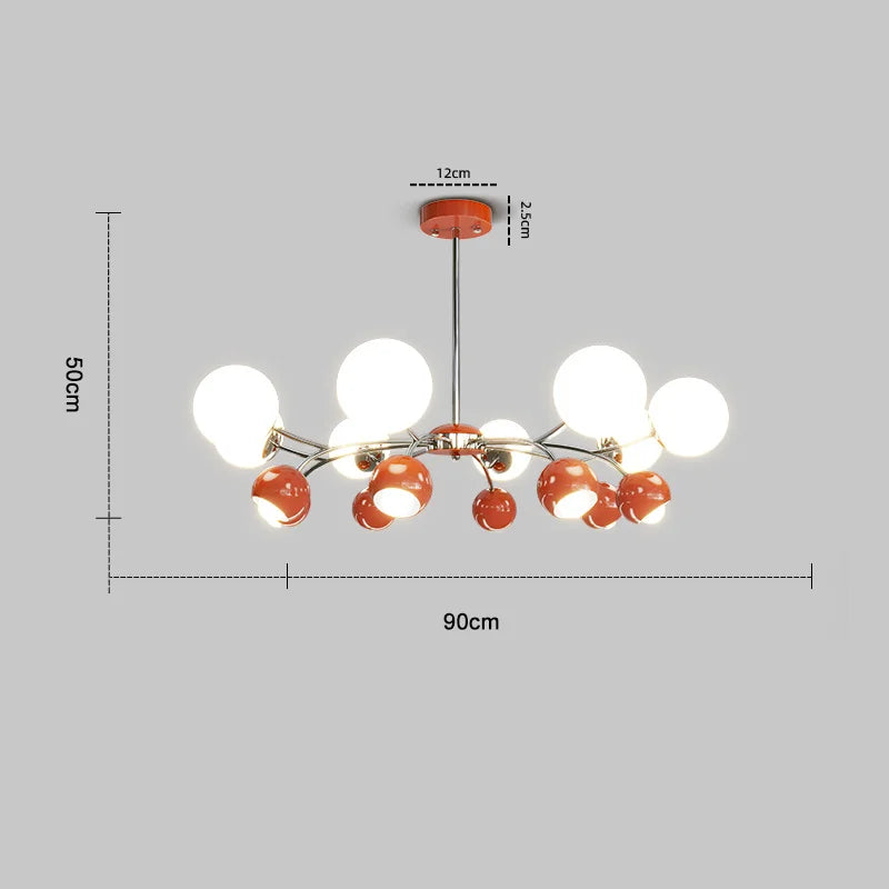 DecorBites™ Cream Living Room Pendant Lamp Magic Bean Restaurant Medieval Bedroom Light