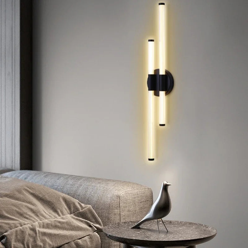 أبليك حائط أكريليك بإضاءة LED من DecorBites™‎ لإضاءة داخلية عصرية في غرف المعيشة والحمامات