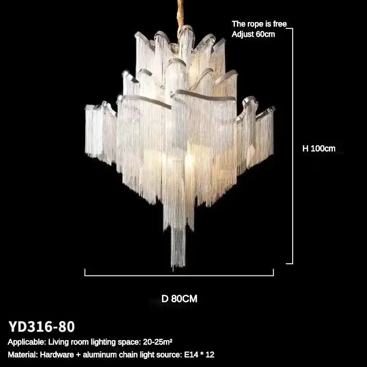 ثريا سقف LED بوهيمية بتصميم زهور من DecorBites™ لغرفة المعيشة والسلالم - إضاءة معلقة أنيقة للفيلا