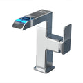DecorBites™ LED Waterfall Basin Faucet with Temperature Display - 360° Rotation