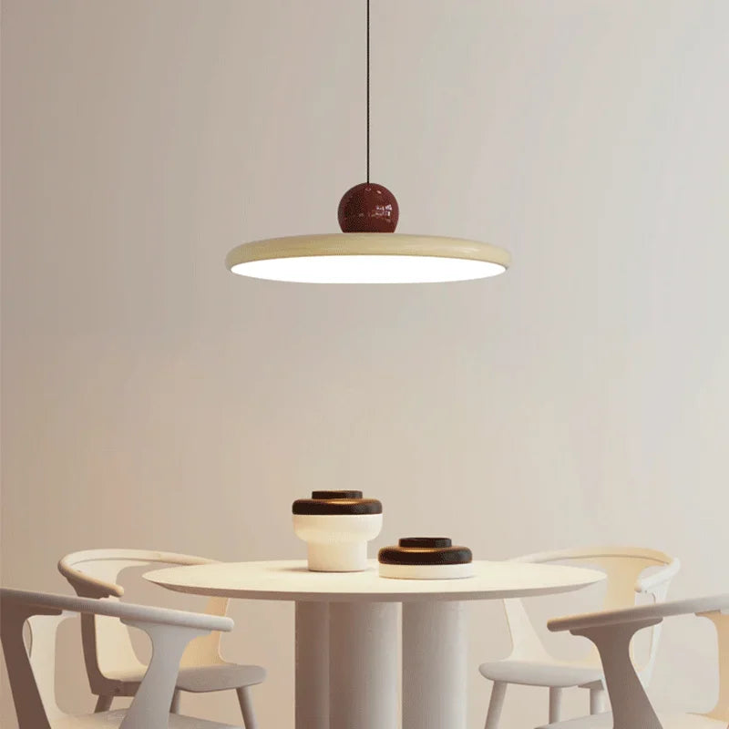 DecorBites™ Bauhaus Saucer Chandelier: Creative Dining Room & Bar Decor