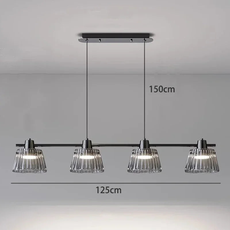ثريات ديكور بايتس™ المعلقة بتقنية LED لديكور المنزل العصري والإضاءة الداخلية
