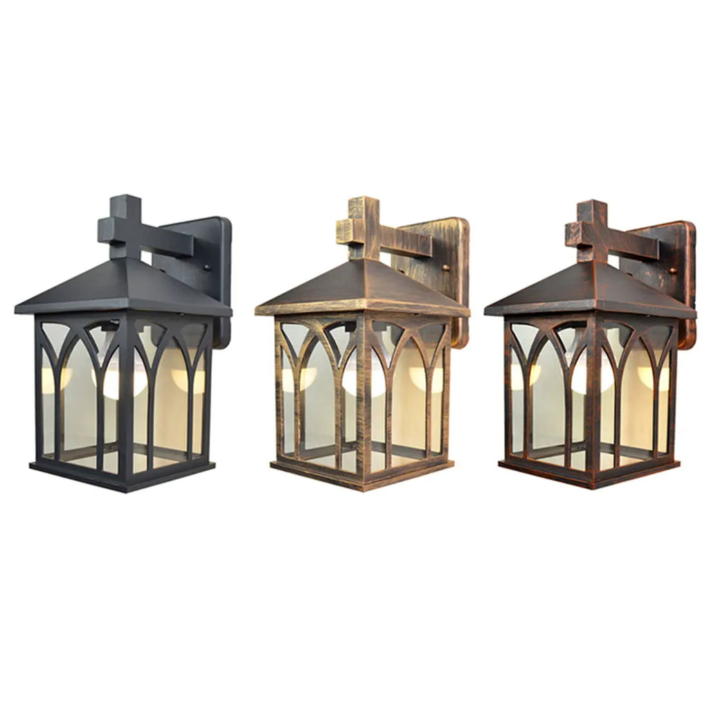 DecorBites™ LED Wall Lamps Outdoor Lighting Modern Aluminum Sconces Courtyard Garden Decor