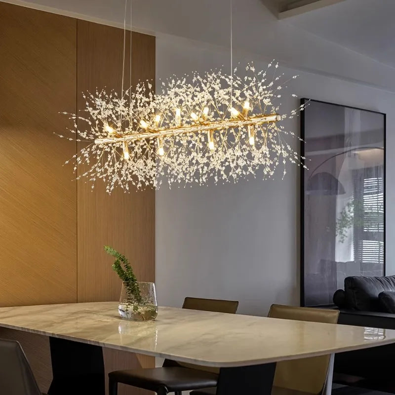 ثريا LED متدلية من DecorBites™ لغرفة المعيشة وغرفة النوم وغرفة الطعام