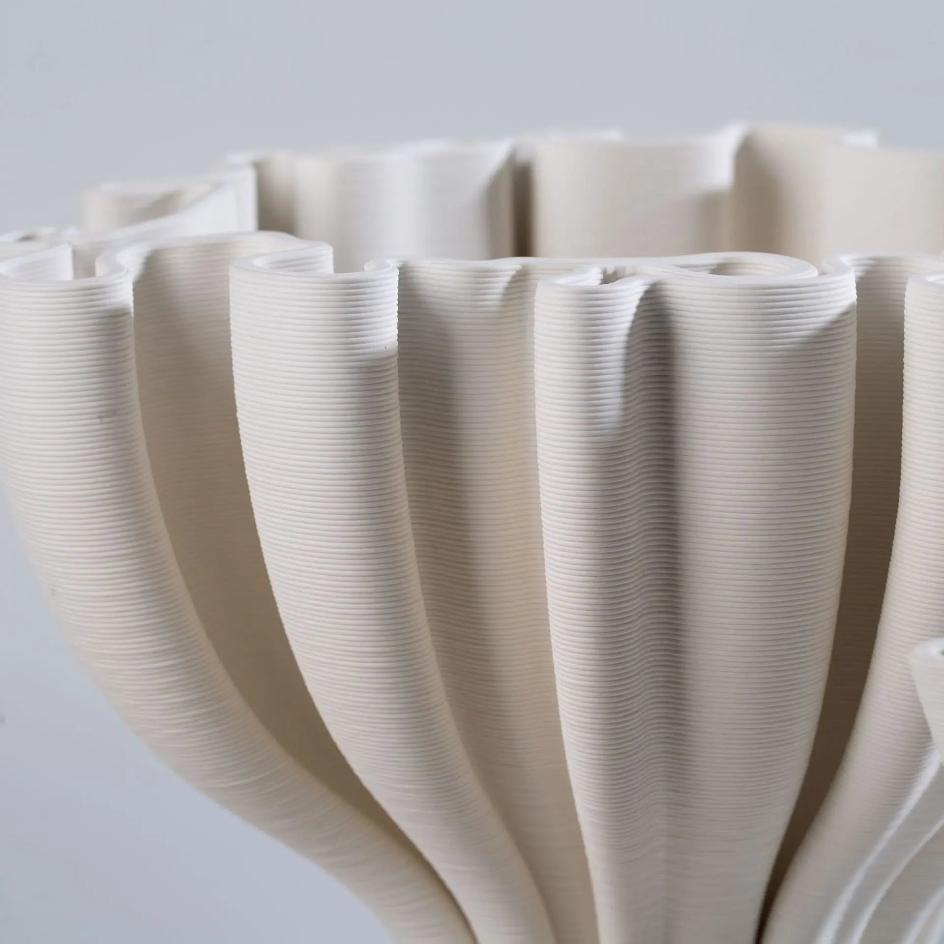 DecorBites™ Geometric Ceramic Flower Pot Sculpture Home Decor