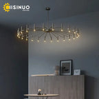Minimalist Metal G9 Pendant Chandelier