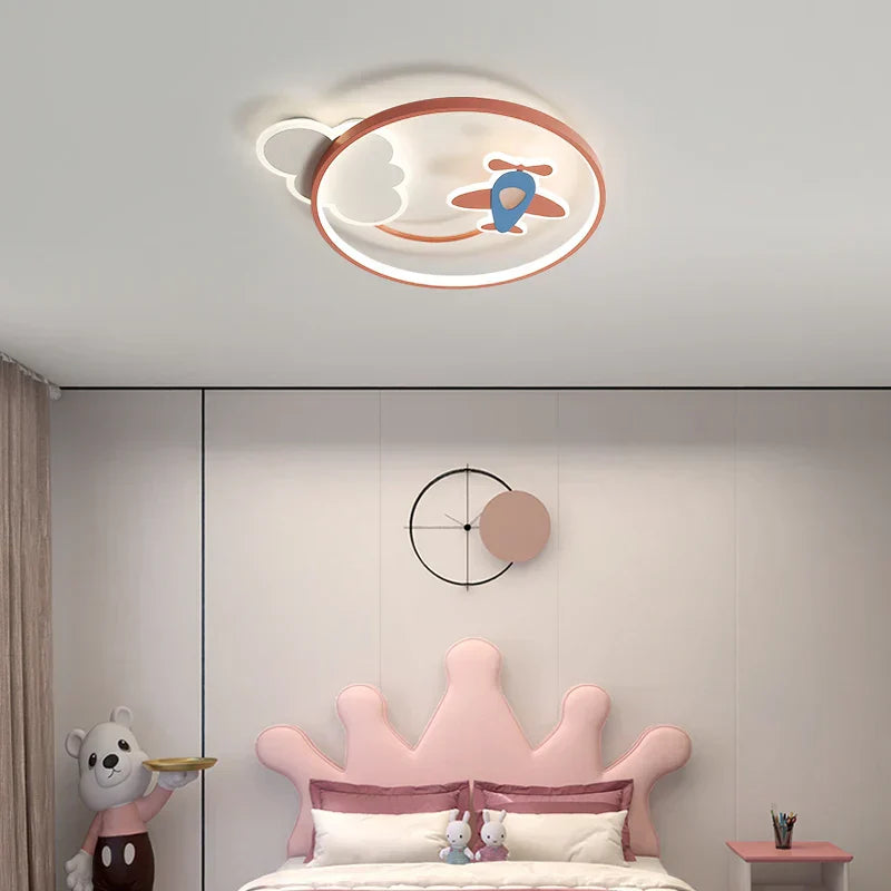 ثريا سقف LED لغرف الأطفال DecorBites™ مصباح معلق حديث لغرفة الدراسة في الحضانة