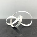 DecorBites™ Abstract Knot Golden Tape Metal Sculpture Figurine for Room Decoration