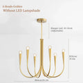 DecorBites™ French Style Black Pendant Light Chandelier - Luxury LED Ceiling Lamp