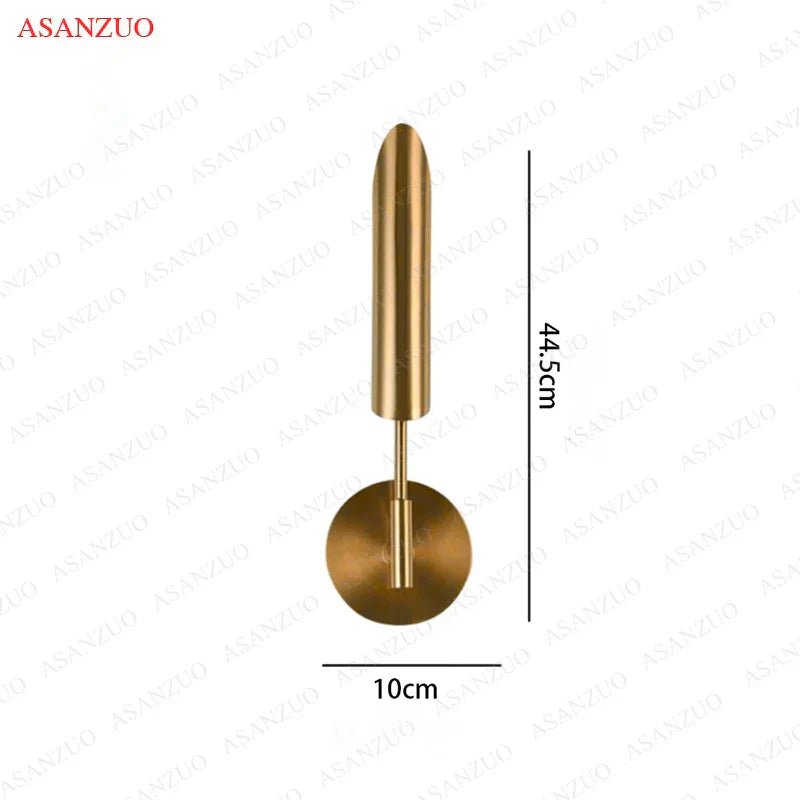 DecorBites™ LED Wall Lamps Lights Mirror Light for Living Room Stairs Loft Night Table