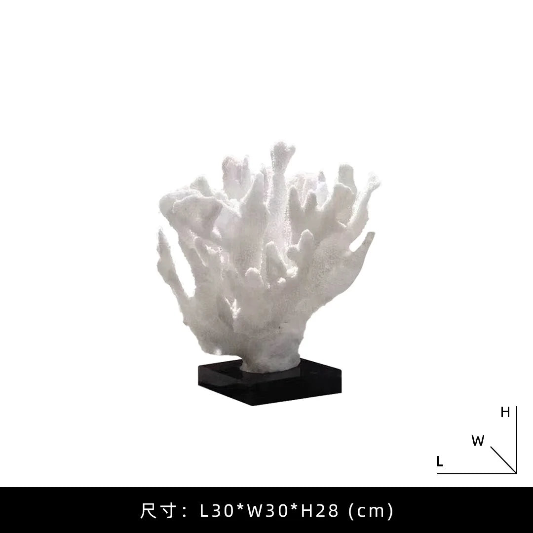 DecorBites™ Coral Tree Resin Sculpture Home Decor Figurine & Handicrafts