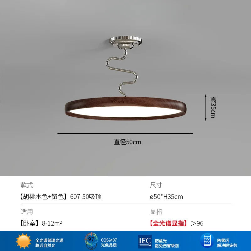 DecorBites™ Cream Style Aluminum LED Chandelier for Nordic Home Decor