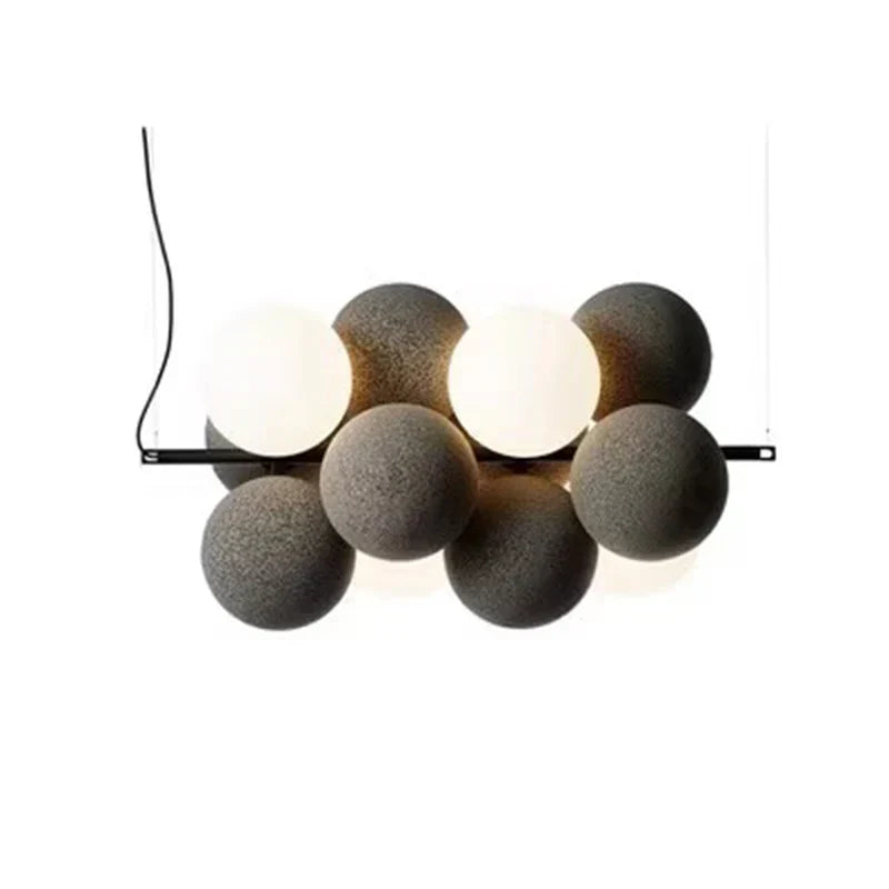 DecorBites™ Abstracta Pendant Lamp: Stylish Designer Fabric Chandelier for Home, Office, and Dining Space