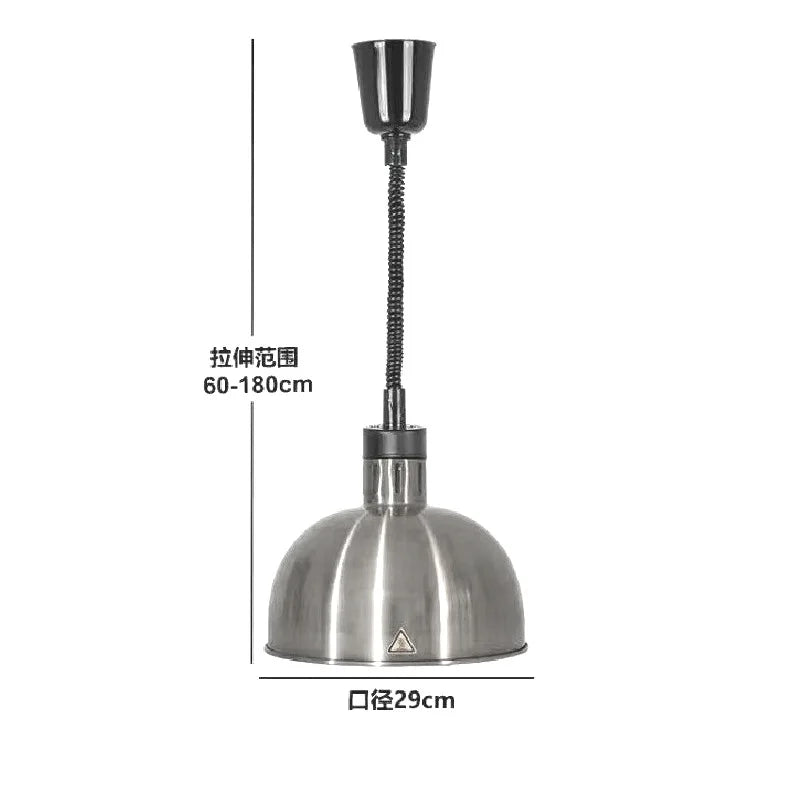 DecorBites™ Electric Heat Lamp: Adjustable Kitchen Fixture for Food Preservation