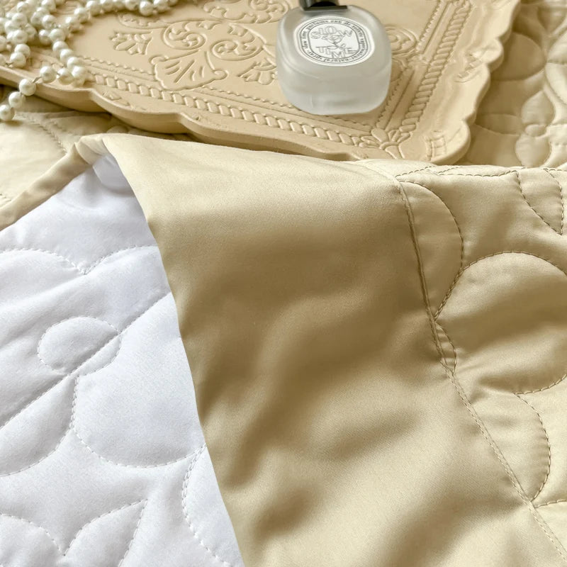 DecorBites™ Eucalyptus Fiber Bedspread for a Cooling, Silky Bed Experience