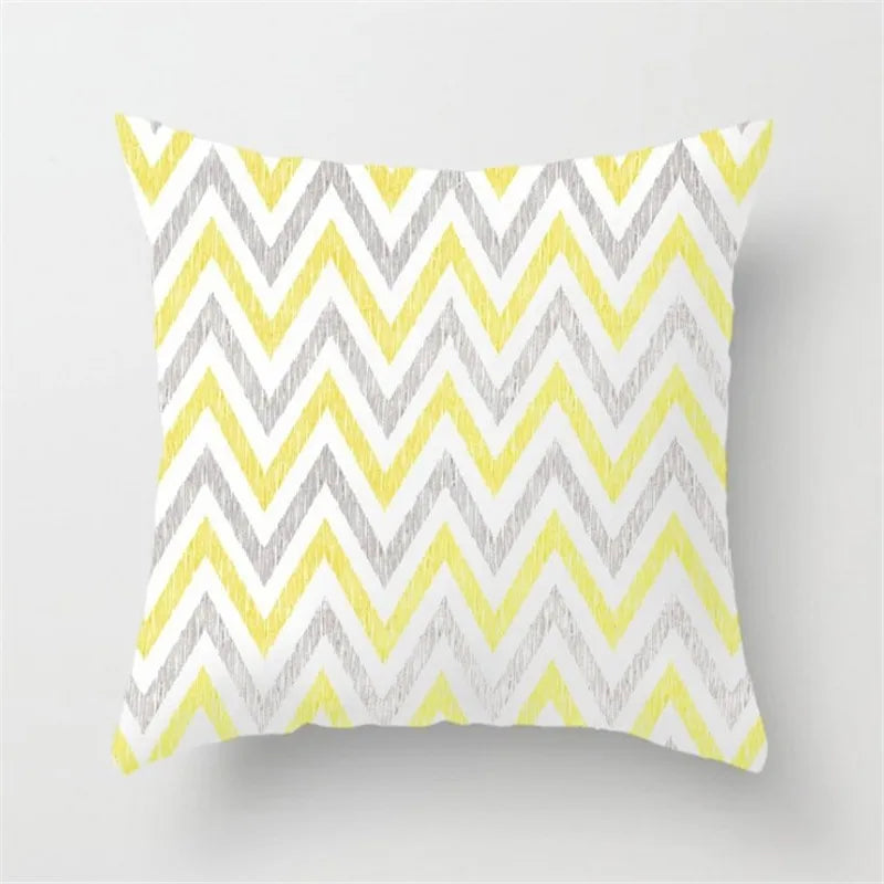 DecorBites™ Geometric Stripe Pillowcase for Modern Home Decor