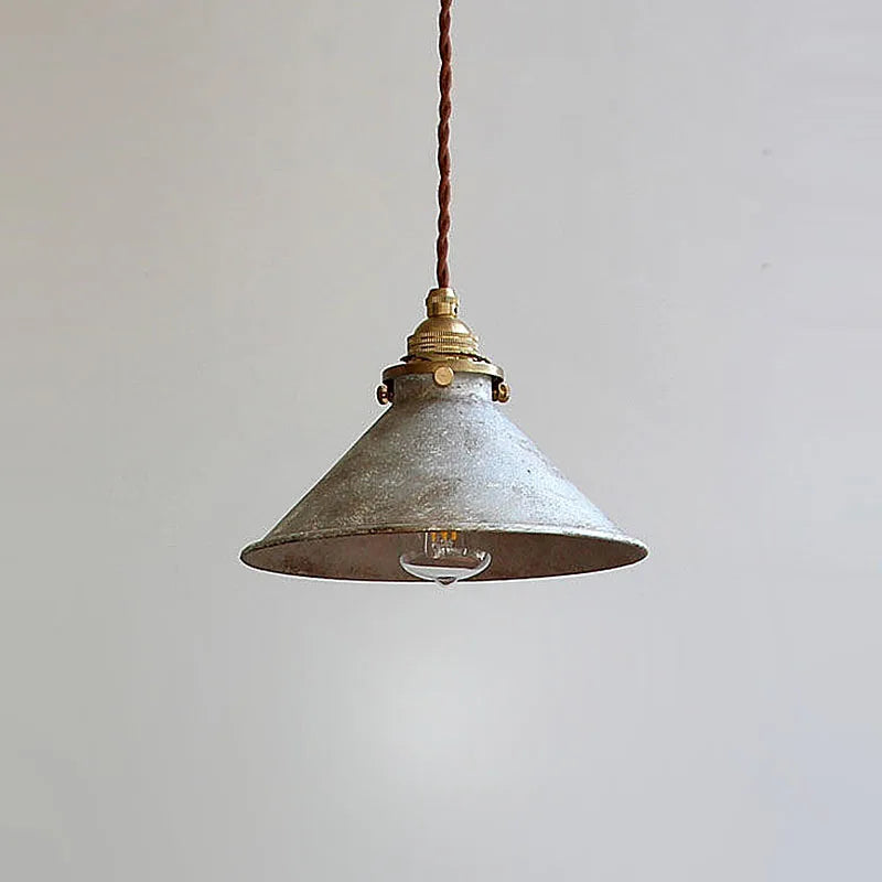 Vintage Industrial Black Iron Pendant Light