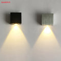 DecorBites™ 3W LED Square Wall Lamp Spot Light Modern Home Decoration