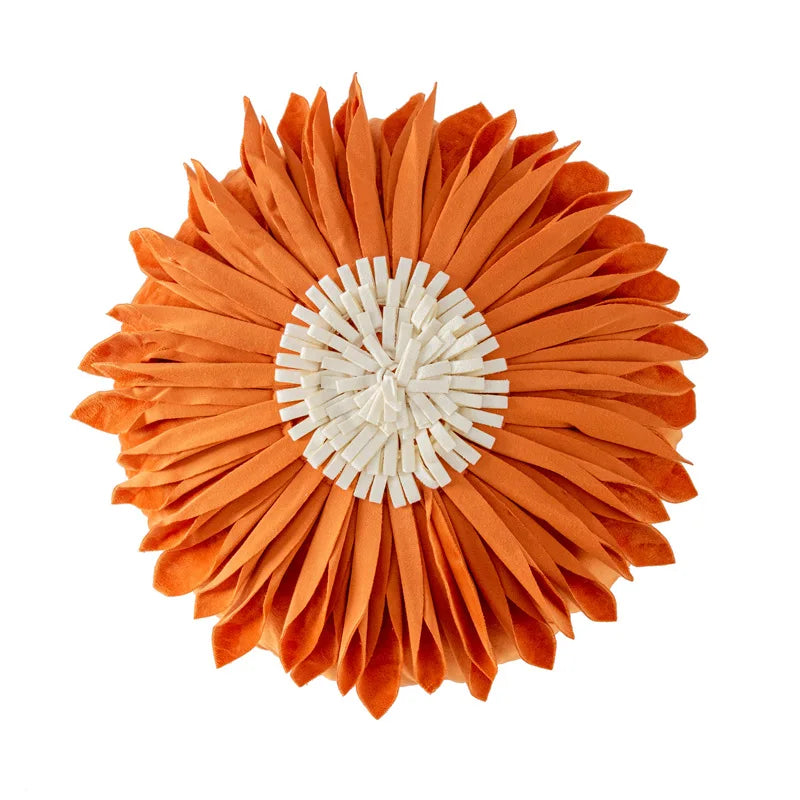 DecorBites™ Handmade Flower Cushion Cover - Light Luxury Decorative Pillows