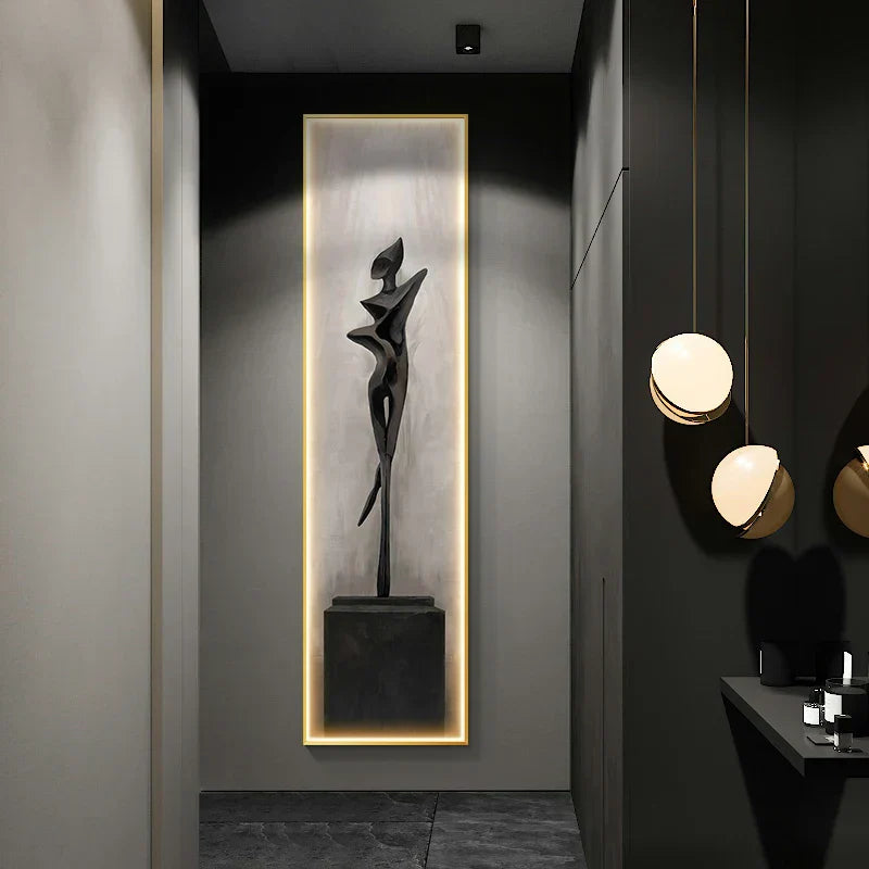 DecorBites™ Abstract Art LED Wall Lamp for Home Decor