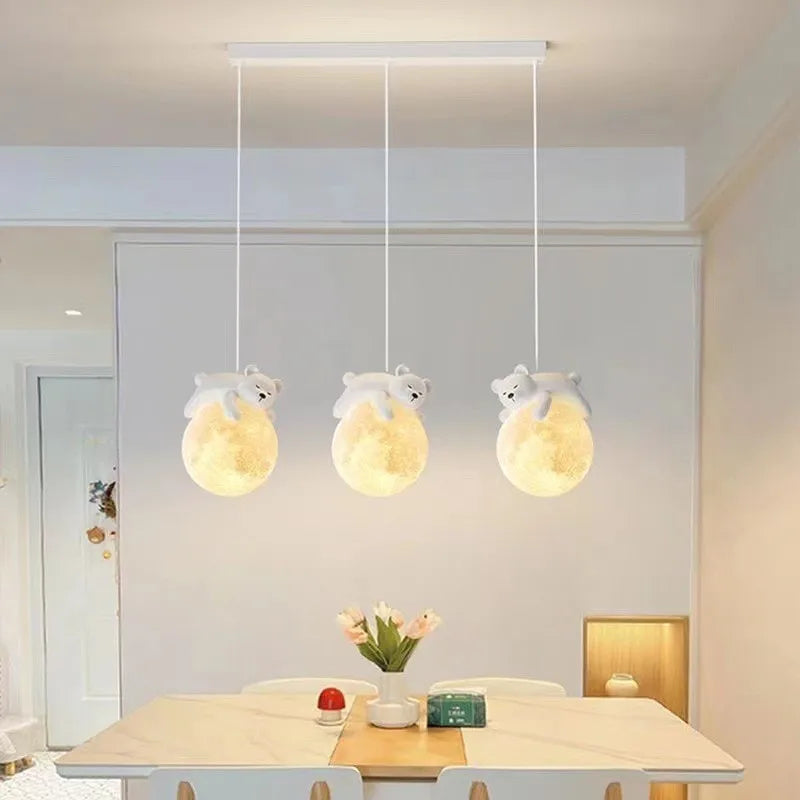 DecorBites™ LED Rabbit Chandelier Pendant Light for Home Decoration Living Room Bedroom