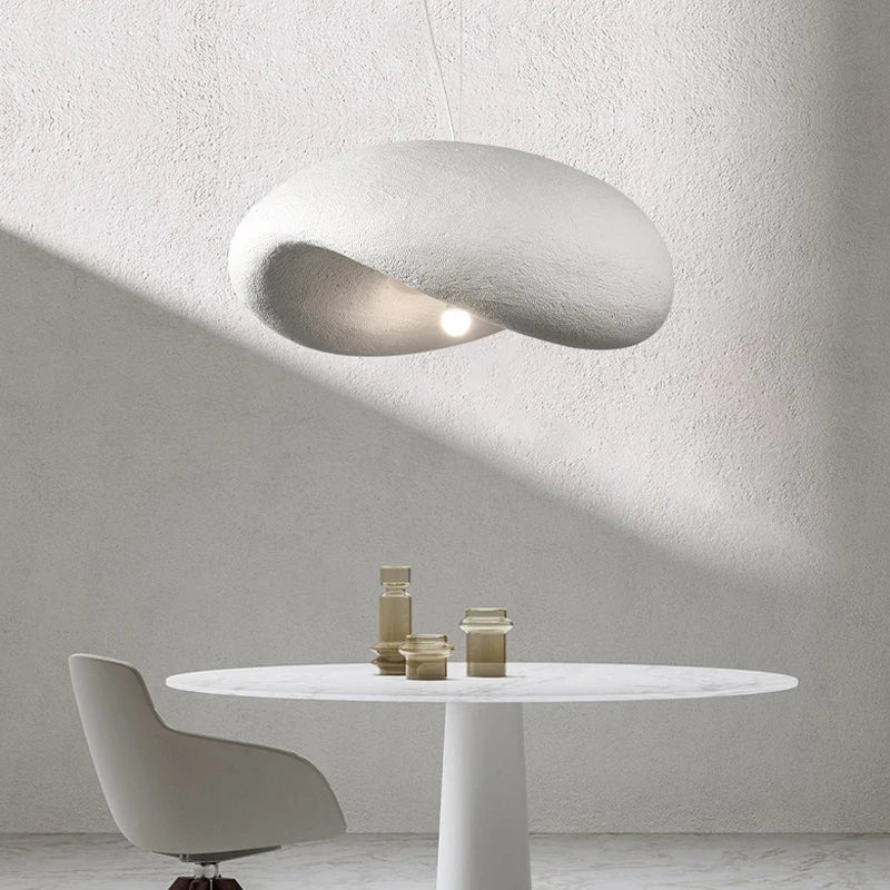 DecorBites™ Cream Style LED Chandelier - Nordic Minimalist Wabi Sabi Pendant Light