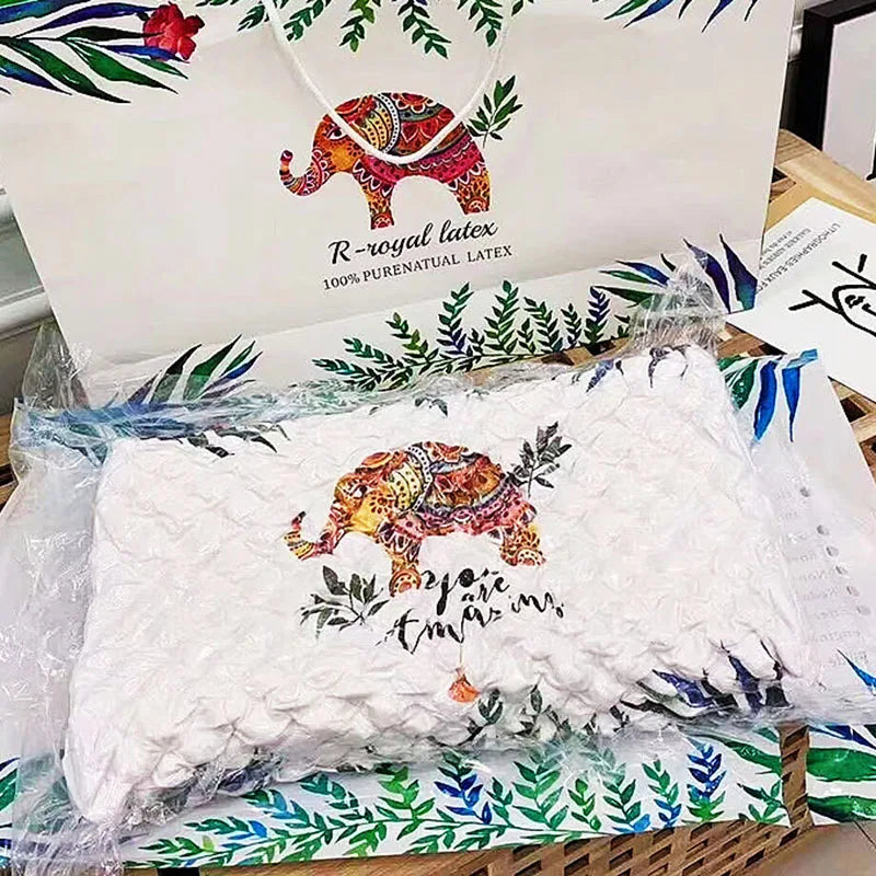 وسادة لاتكس ميموري فوم DecorBites™ لصحة العمود الفقري والرقبة