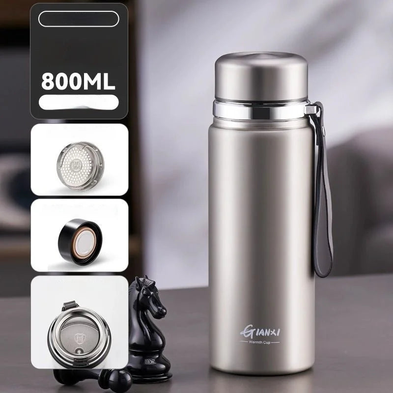 DecorBites™ 24hr Cold Cup Stainless Steel Thermos - Large Capacity Travel Thermos