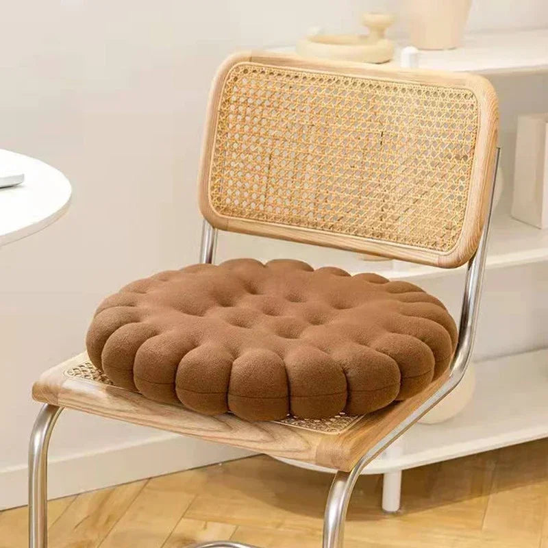 DecorBites™ Biscuit Sofa Cushion: Soft Chair Seat Cushion for Home Decor and Living Room