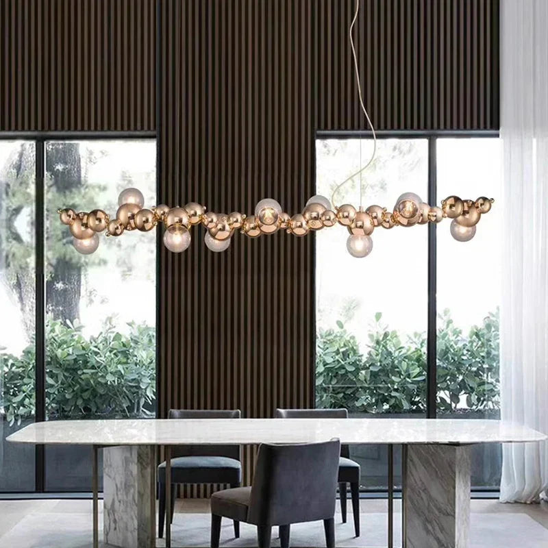 ثريات DecorBites™ LED المتدلية لغرف المعيشة والطعام العصرية