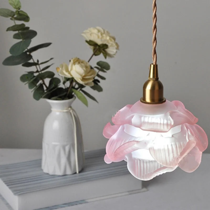 مصباح معلق LED زجاجي DecorBites™ بمفتاح لمبة - مصباح معلق عصري اسكندنافي قابل للتعديل